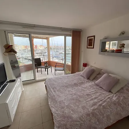 Moderne 2p Avec Belle Vue, Piscine, Parking, Centre-port, Proche Et Commerces - Cap D'agde - Fr-1-723-145 Agde